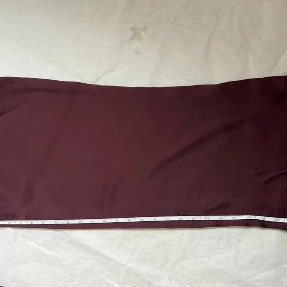 Guido Maria Kretschmer Satin Wide Legs High Waist Brown Pants Sz EU 40 US 10 NWT - Picture 8 of 10